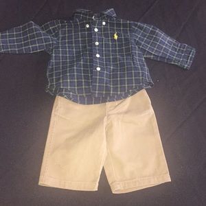 Ralph Lauren 2 Piece Pant Set
